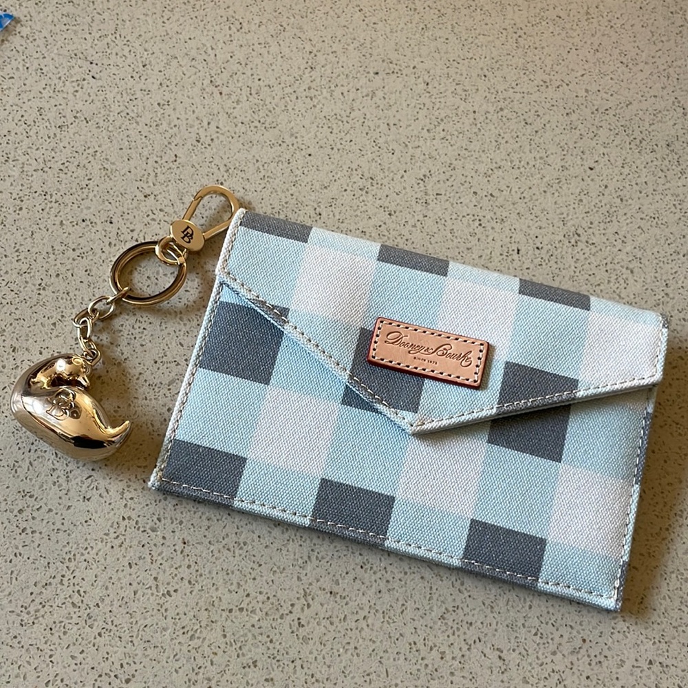 Dooney & Bourke Envelope Wallet Plus Duck Keychain